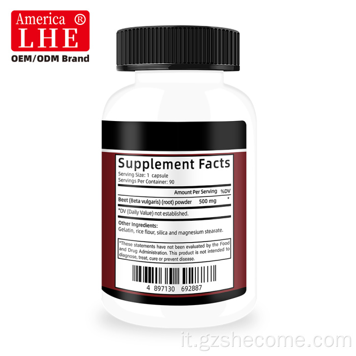 Shecome BEETS 90 Capsule supporta la salute immunitaria